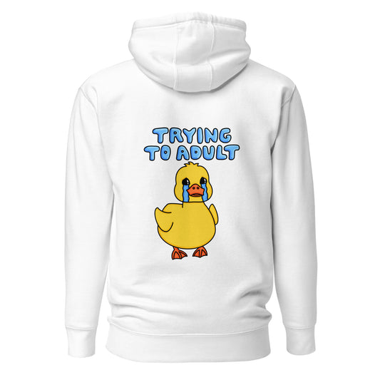 Trying to Adult | Unisex Hoodie